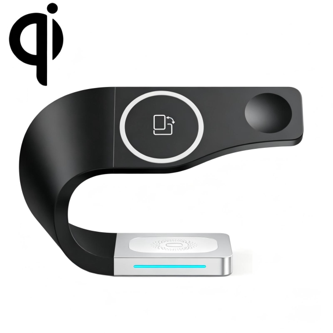 Chargeur Sans Fil 4 En 1 Pour Smartphone iWatch AirPods Avec Charge Rapide Et Sécurité Maximale - www.yonis-shop.com