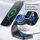 Chargeur Sans Fil 4 En 1 Pour Smartphone iWatch AirPods Avec Charge Rapide Et Sécurité Maximale - www.yonis-shop.com