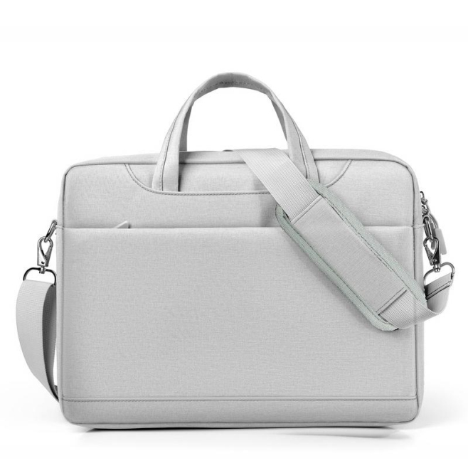 Sacoche Ordinateur Portable 17 Pouces Imperméable et Résistante aux Chocs avec Bandoulière Réglable et Rangement Multicouche ...