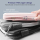 Sacoche Ordinateur Portable Imperméable 16 Pouces Grise Avec Poche Secrète Airtag et Poignée Cachée - www.yonis-shop.com
