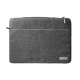 Sacoche Ordinateur Portable Imperméable 16 Pouces Grise Avec Poche Secrète Airtag et Poignée Cachée - www.yonis-shop.com