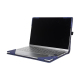 Sacoche Ordinateur Portable Multifonction En Cuir PU Avec Support Étanche Et Résistante Pour Ordinateur 15.6 Pouces Bleu - ww...