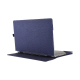 Sacoche Ordinateur Portable Multifonction En Cuir PU Avec Support Étanche Et Résistante Pour Ordinateur 15.6 Pouces Bleu - ww...