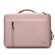 Sacoche Ordinateur Portable Rose Grande Taille Protection 360° Résistante à l'Eau et Chocs Poignée Confortable
