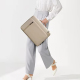 Sacoche Ordinateur Portable Khaki Grande Protection Antichoc Étanche Avec Poignée Confortable - www.yonis-shop.com
