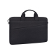 Sacoche Ordinateur Portable 15.6 Pouces Rose avec Poignées Douces et Poches Latérales en Tissu Oxford
