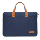 Sacoche Ordinateur Portable Ultra-Fine Imperméable et Résistante pour MacBook 15 à 16 Pouces avec Sangle Amovible et Compartiments Multiples