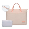 Sacoche Ordinateur Portable Ultra-Minces 15.6-16.1 Pouces Étanche Et Antichoc Avec Compartiments Multiples Khaki+Gris - www.y...
