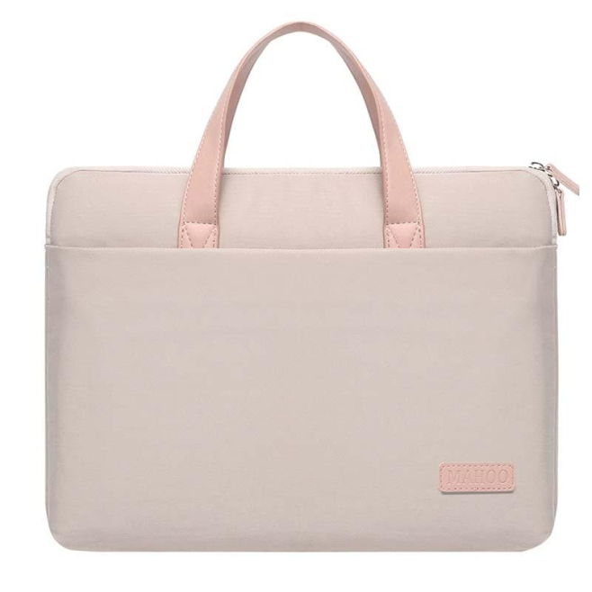 Sacoche Ordinateur Portable Ultra-Fine Imperméable Avec Compartiments Multiples Et Sangle Amovible Pour MacBook 15-16 Pouces ...