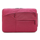 Sacoche Ordinateur Portable 15.6 Pouces Noir Imperméable et Antichoc Avec Doublure Confortable et Poches Pratiques - www.yoni...