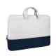 Sacoche Ordinateur Portable Étanche 15.6 Pouces Tissu Jacquard Léger et Résistant Protection Antichoc Rangement Multi-Compart...