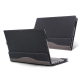 Sacoche Ordinateur Portable Cuir Rouge Vin Protection Antichoc Respirante et Confortable - www.yonis-shop.com