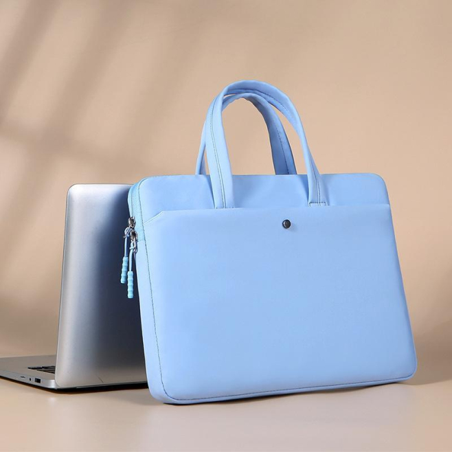 Sacoche Ordinateur Portable Universelle 15 Pouces Imperméable et Antichoc avec Grande Capacité et Doublure Douce - www.yonis-...