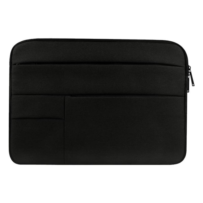 Sacoche Ordinateur Portable Universelle Multi-Poches Tissu Oxford Doux et Confortable Pour Ordinateurs et Tablettes Jusqu'à 1...