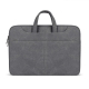 Sacoche Ordinateur Portable Étanche En Cuir PU Pour Laptop 15.6 Pouces Avec Sangle Portable Et Protection Complète