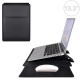 Sacoche Ordinateur Portable En Cuir PU Pour 13.3 Pouces Support Ergonomique Protection Optimale