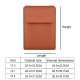 Sacoche Ordinateur Portable En Cuir PU Pour 13.3 Pouces Support Ergonomique Protection Optimale - www.yonis-shop.com