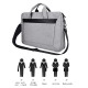 Sacoche Ordinateur Portable Étanche Extensible Pour Laptop 13.3 Pouces Avec Sangle Amovible Protection Anti-Choc et Rangement...
