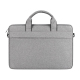 Sacoche Ordinateur Portable 15.6 Pouces Imperméable En Tissu Oxford Bleu Marine Grande Capacité Avec Protection Rembourrée Et...