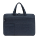 Sacoche Ordinateur Portable Imperméable En Tissu Oxford Pour Laptop 13.3 Pouces Bleu Marine Durable Avec Compartiments Multip...