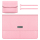 Sacoche Ordinateur Portable Cuir PU Imperméable Ultra-Fine Protection Pour Laptop 13-14 Pouces Vert Foncé - www.yonis-shop.com