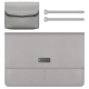 Sacoche Ordinateur Portable Cuir PU Imperméable Ultra-Fine Protection Pour Laptop 13-14 Pouces Vert Foncé - www.yonis-shop.com