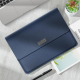 Sacoche Ordinateur Portable Cuir PU Imperméable Ultra-Fine Protection Pour Laptop 13-14 Pouces Vert Foncé - www.yonis-shop.com