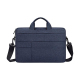 Sacoche Ordinateur Portable 13.3 Pouces Bleu Marine Légère et Résistante à l'Eau avec Grande Capacité et Bandoulière Amovible