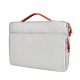 Sacoche Ordinateur Portable 13.3 Pouces Protection 360° Étanche Design Compartimentaire Tissu Jacquard Bleu Marine Poids Lége...