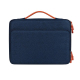 Sacoche Ordinateur Portable 13.3 Pouces Protection 360° Étanche Design Compartimentaire Tissu Jacquard Bleu Marine Poids Lége...