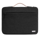 Sacoche Ordinateur Portable 13 Pouces Étanche Avec Poignée Rétractable Et Rangement Supplémentaire