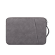 Sacoche Ordinateur Portable 13.3 Pouces Élégante En Peau De Mouton Gris Anti-Choc Et Légère