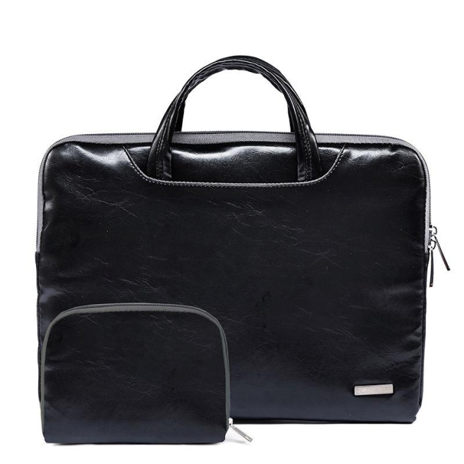 Sacoche Ordinateur Portable 13.3 Pouces Feuilles Colorées Bleu Étanche Résistante Chocs Matériaux Haut de Gamme - www.yonis-s...