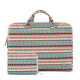 Sacoche Ordinateur Portable 13.3 Pouces Feuilles Colorées Bleu Étanche Résistante Chocs Matériaux Haut de Gamme - www.yonis-s...