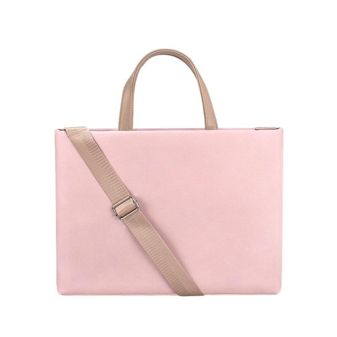 Sacoche Ordinateur Portable Imperméable Rose Grande Capacité Pour Laptop 13.3 Pouces - www.yonis-shop.com