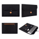 Sacoche Ordinateur Portable 13.3 Pouces Gris Avec Compartiments Multiples et Protection Complète En Feutre - www.yonis-shop.com