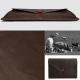 Sacoche Ordinateur Portable En Cuir Véritable Pour Laptop Et Tablette 13 Pouces Protection Contre Chocs Rayures Et Poussière ...