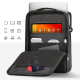 Sacoche Ordinateur Portable 13-14 Pouces Imperméable Multifonctionnelle avec Protection Complète et Design Confortable Noir -...