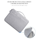 Sacoche Ordinateur Portable Imperméable Pour PC 13 Pouces Avec Sangle Valise Rose Grande Capacité Et Protection Renforcée - w...