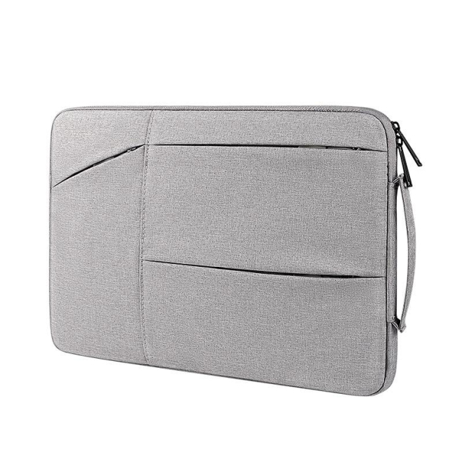 Sacoche Ordinateur Portable Grande Capacité Imperméable Antichoc 13.3 Pouces Bleu Marine Confort Durable - www.yonis-shop.com