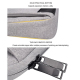 Sacoche Ordinateur Portable Étanche Résistante Avec Poignée Discrète Et Sangle Ajustable Pour Voyage Facile 13.3 Pouces - www...