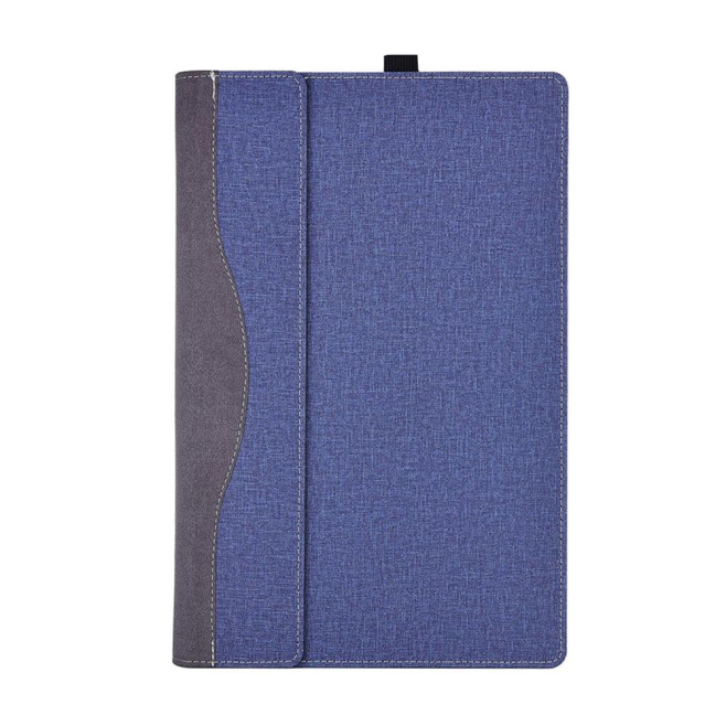 Sacoche Ordinateur Portable Cuir PU Bleu Protection Optimale Dissipation Thermique Confort et Antidérapant - www.yonis-shop.com