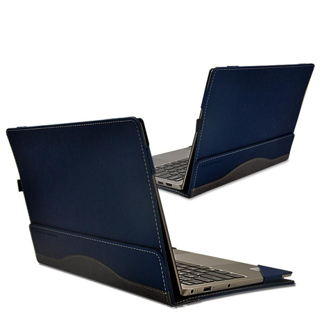 Sacoche Ordinateur Portable Anti-Chute En Cuir PU Rouge Élégante Et Respirante Avec Support Magnétique - www.yonis-shop.com