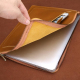 Sacoche Ordinateur Portable Cuir Véritable 11.6 Pouces Protection Antichoc Résistante Rayures et Poussière Pour Laptop et Tab...