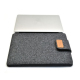 Sacoche Ordinateur Portable 11 Pouces En Feutre Gris Foncé Protection Complète Contre Chocs Et Rayures - www.yonis-shop.com