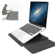 Sacoche Ordinateur Portable 4 en 1 Imperméable en Cuir PU avec Poignée Support et Porte-Stylo Rose Gold pour Laptops 11/12 Po...