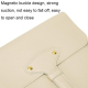 Sacoche Ordinateur Portable En Cuir Imperméable 3 En 1 Avec Design Anti-Rayures Et Boucle Magnétique - www.yonis-shop.com
