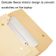 Sacoche Ordinateur Portable Cuir Imperméable 13 Pouces Design Élégant Grande Capacité Protection Maximale - www.yonis-shop.com