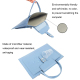 Sacoche Ordinateur Portable Étanche Et Résistante Avec Batterie Intégrée Pour Laptop 13 Pouces Couleur Cerise - www.yonis-sho...