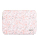 Sacoche Ordinateur Portable 11 Pouces Imperméable Résistante Aux Chocs En Cuir PU Léger Et Élégant Rose Clair